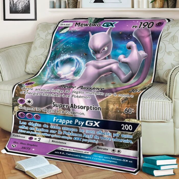 Plaid Carte Pokemon Mewtwo GX