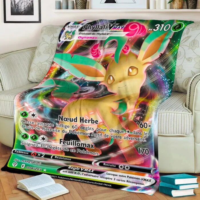 Plaid Carte Pokemon Phyllali VMAX