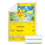 Plaid Carte Pokemon Pikachu