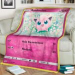 Plaid Carte Pokemon Rondoudou