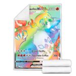 Plaid Carte Pokemon de Dracaufeu Gigamax
