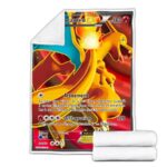 Plaid Carte Pokemon de Dracaufeu X