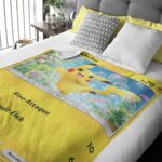 Plaid Carte Pokemon de Pikachu