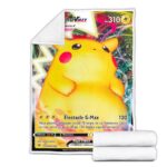 Plaid Carte Pokemon de Pikachu VMAX