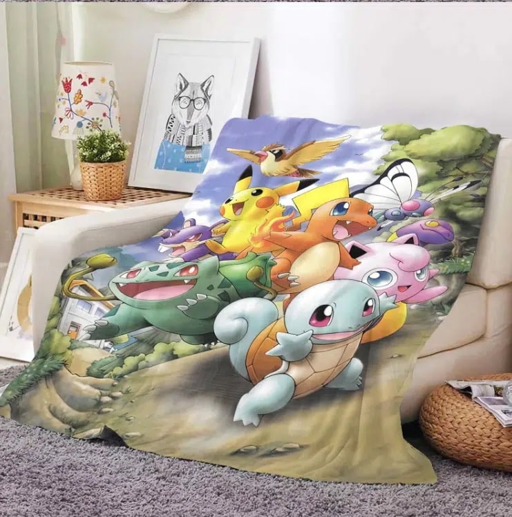 Plaid Pokemon 1ère Generation