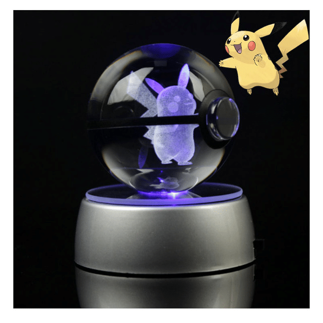 PokeÌball Lumineuse PokeÌmon pikachu