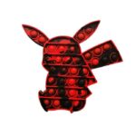 Pop it Pokemon Pikachu Rouge