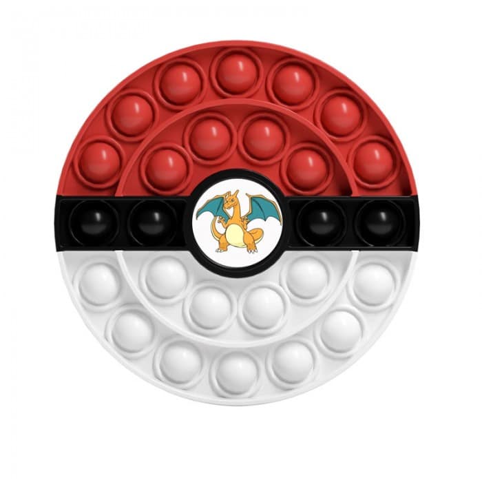 Pop it Pokemon Pokeball Dracaufeu