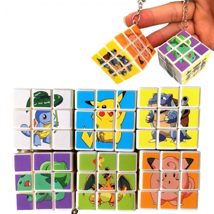 Porte Cle Pokemon Rubik's Cube