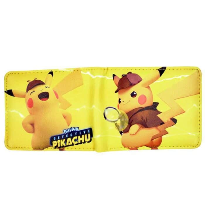 Portefeuille Jaune Detective Pikachu