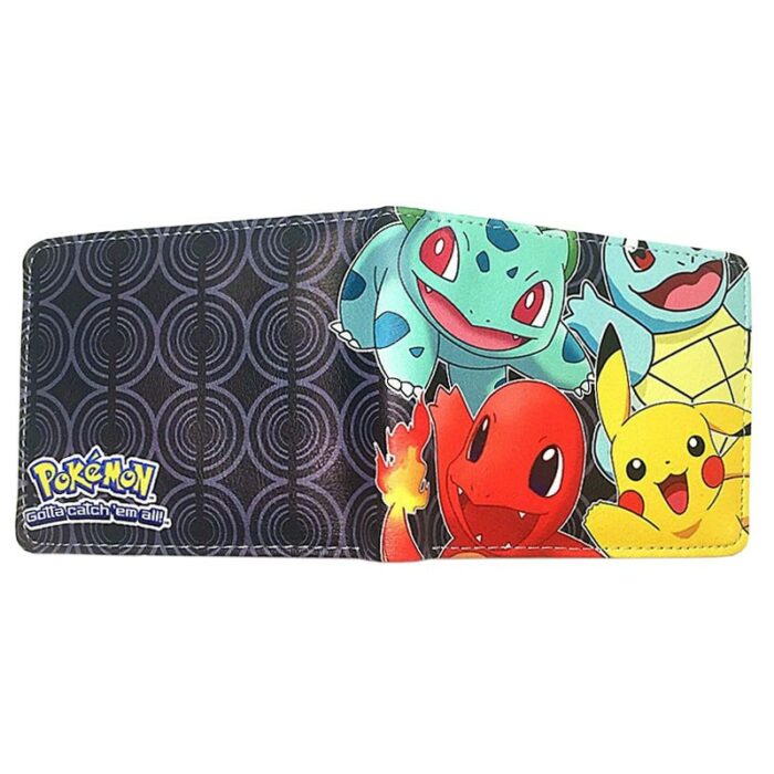 Portefeuille Pokemon Starters Attrapez les tous