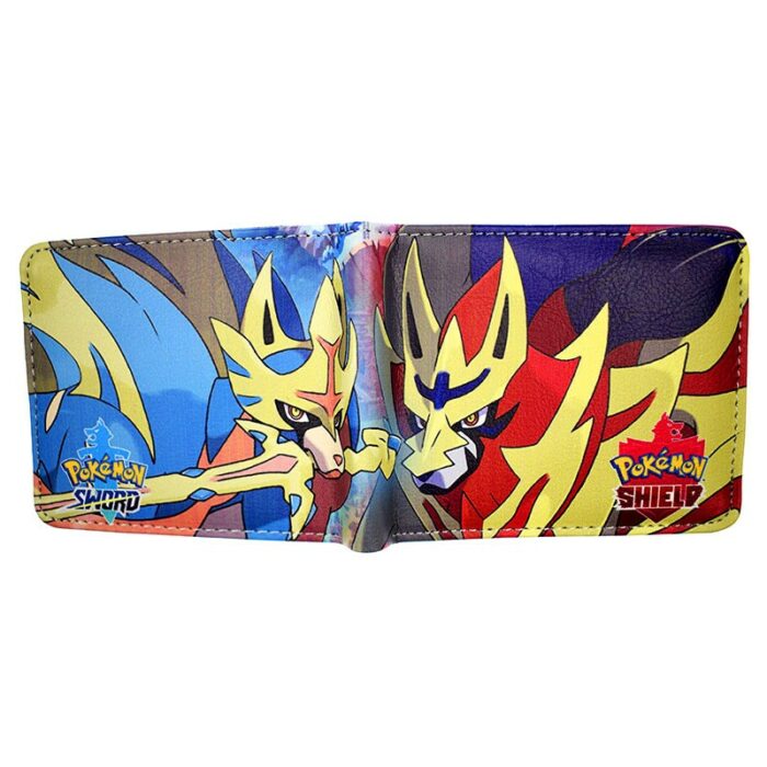 Portefeuille Pokemon Zacian et Zamazenta