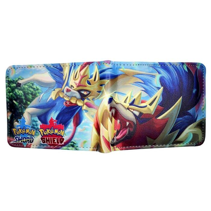 Portefeuille Pokemon Zacian et Zamazenta de Combat