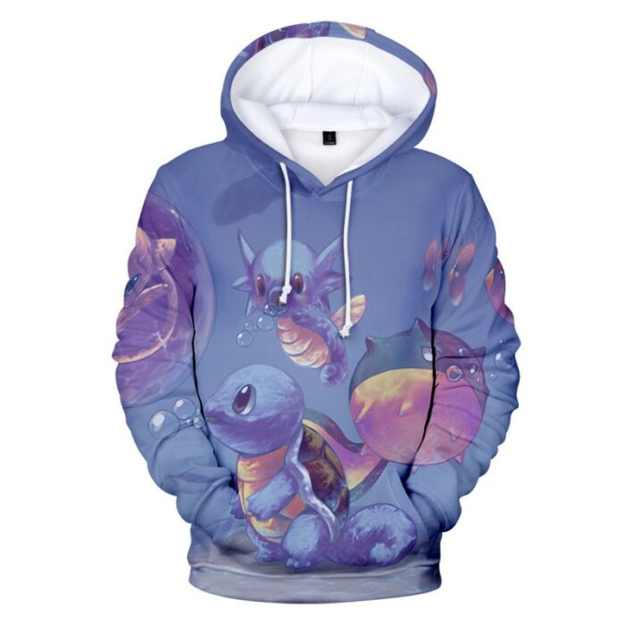 Pull Pokemon Carapuce Qwilfish Hypotrempe