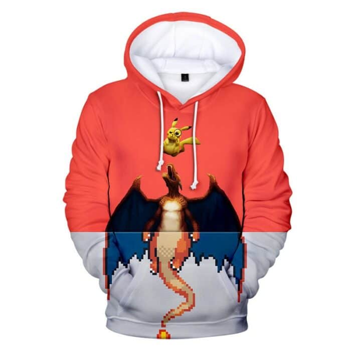 Pull Pokemon Dracaufeu Pikachu