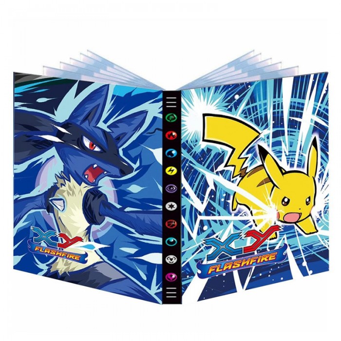 Range Carte Pokemon Pikachu et Lucario