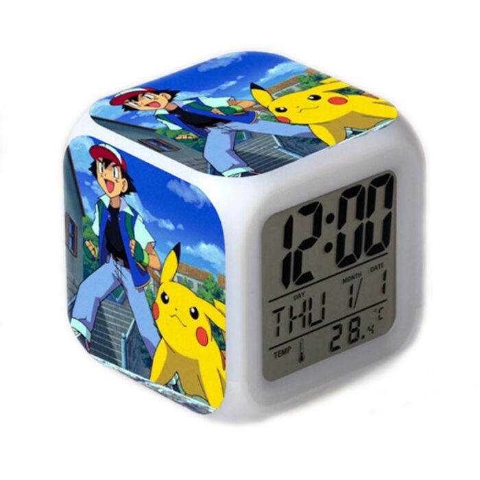 Reveil Pikachu et Sacha