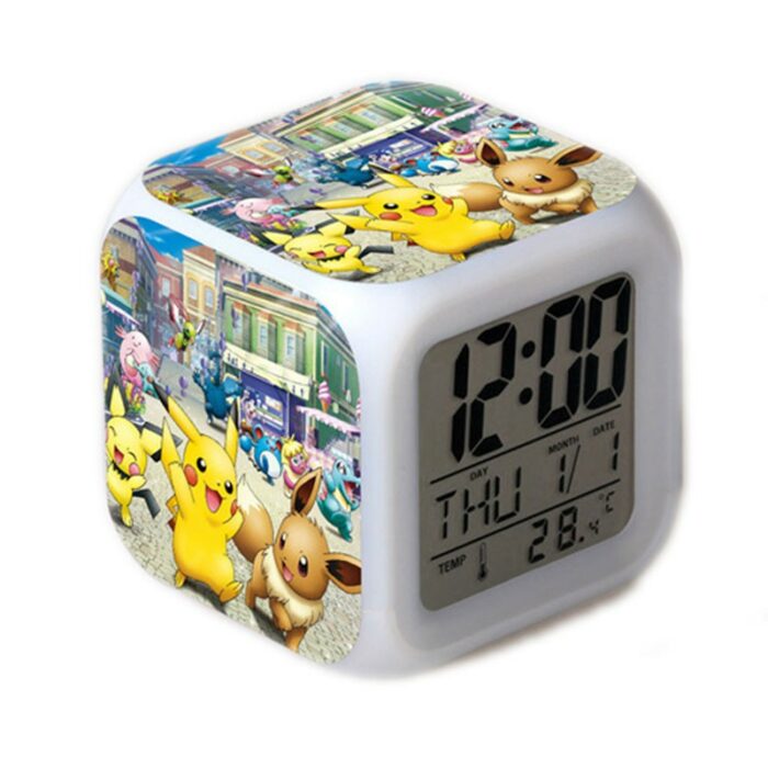 Reveil Pokemon Ã‰voli Pikachu et Pichu
