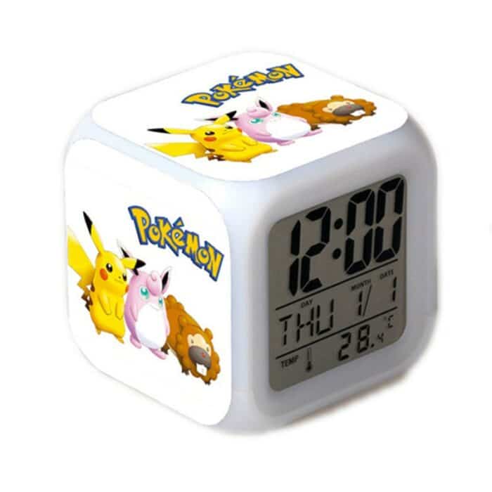 Reveil Pokemon Grodoudou Keunotor Pikachu