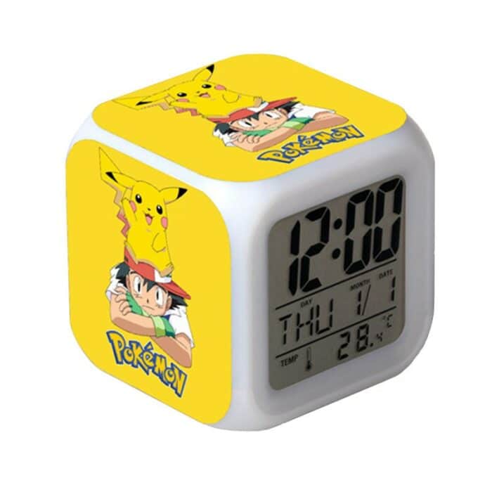 Reveil Pokemon Pikachu et Sacha