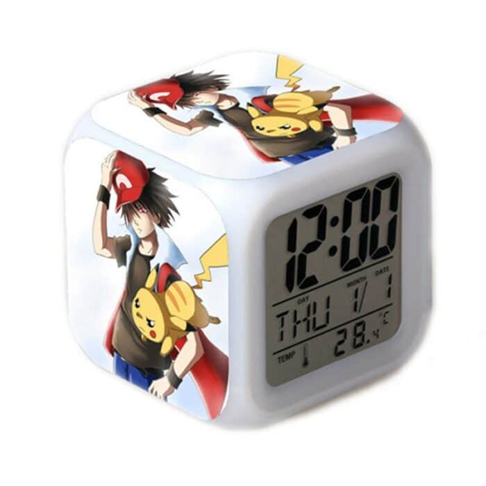 Reveil Pokemon Red et Pikachu
