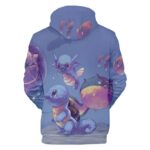 Sweat Pokemon Carapuce Qwilfish Hypotrempe