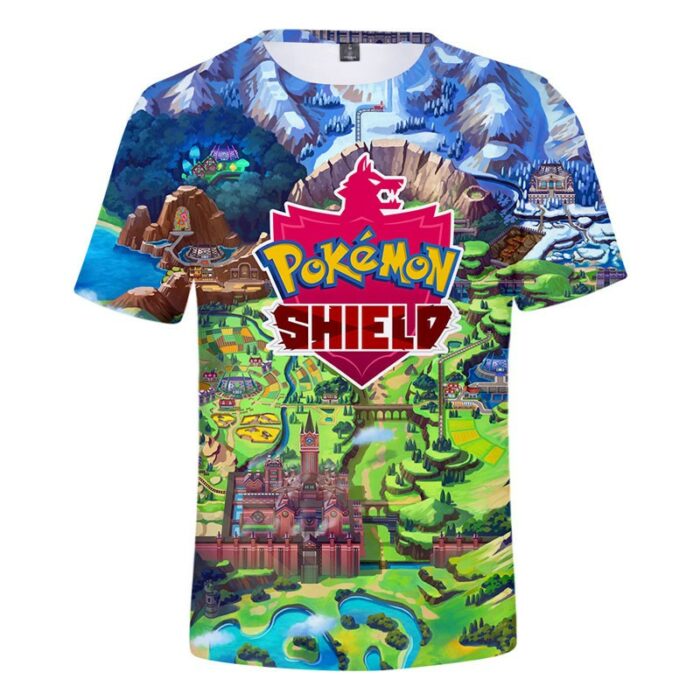T Shirt Pokemon Bouclier