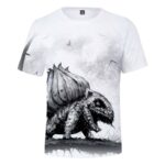 T Shirt Pokemon Bulbizarre Zombie