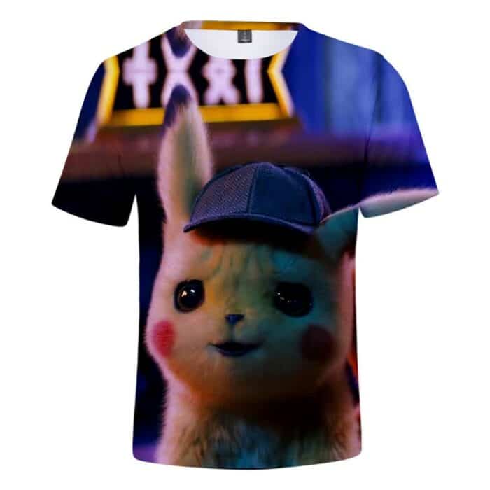 T Shirt Pokemon Detective Pikachu