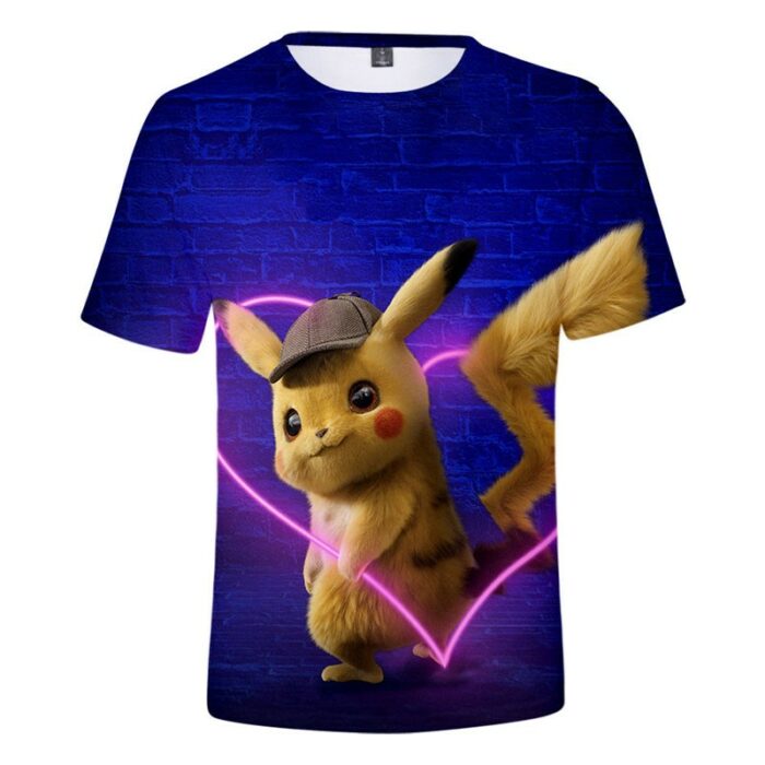 T Shirt Pokemon Detective Pikachu Casquette