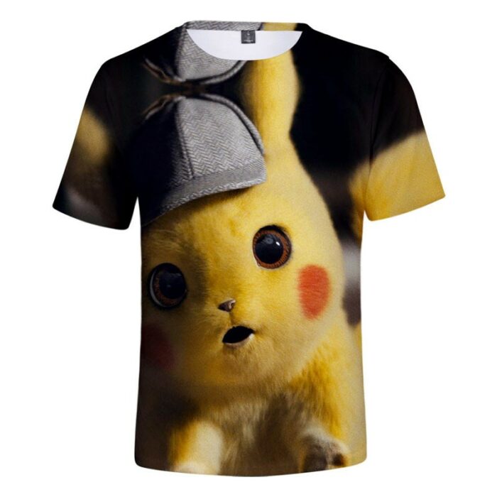 T Shirt Pokemon Detective Pikachu Realiste