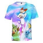 T Shirt Pokemon Â Ã‰pee Bouclier Starters