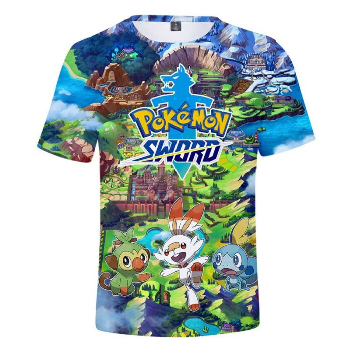 T Shirt Pokemon Ã‰pee Starters