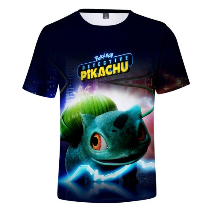 T Shirt Pokemon Film Bulbizarre