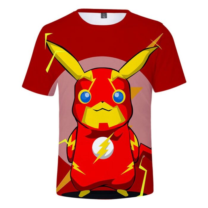 T Shirt Pokemon Flash Pikachu