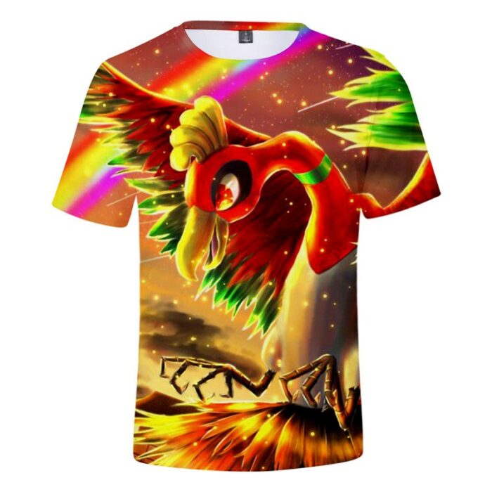 T Shirt Pokemon HO OH