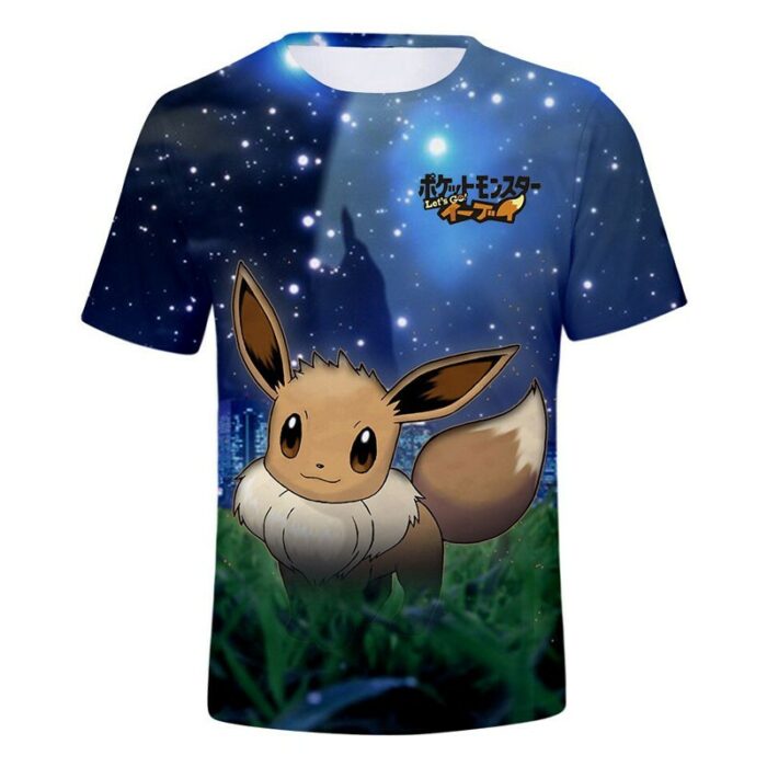 T Shirt Pokemon Let's GoÂ Ã‰voli