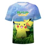 T Shirt Pokemon Let's Go Pikachu