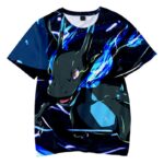 T Shirt Pokemon Mega Dracaufeu