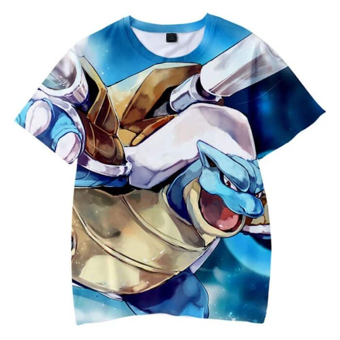 T Shirt Pokemon Mega Tortank