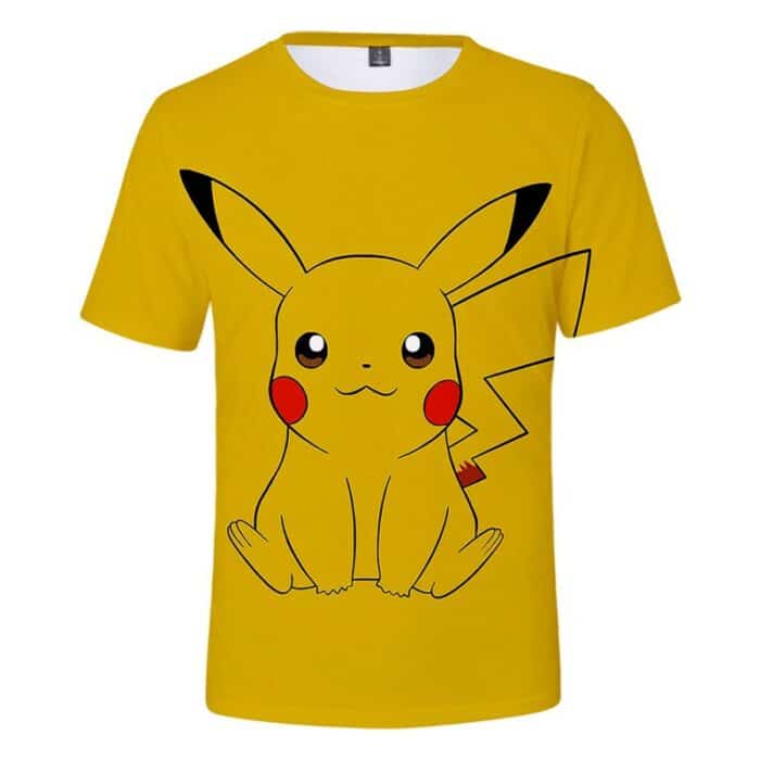 T Shirt Pokemon Pikachu Assis