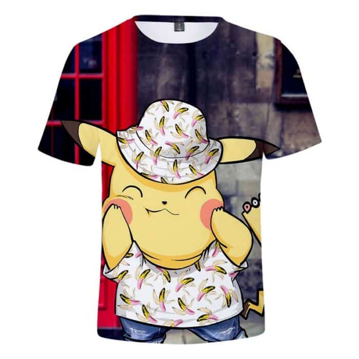 T Shirt Pokemon Pikachu Bob
