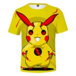 T Shirt Pokemon Pikachu Flash
