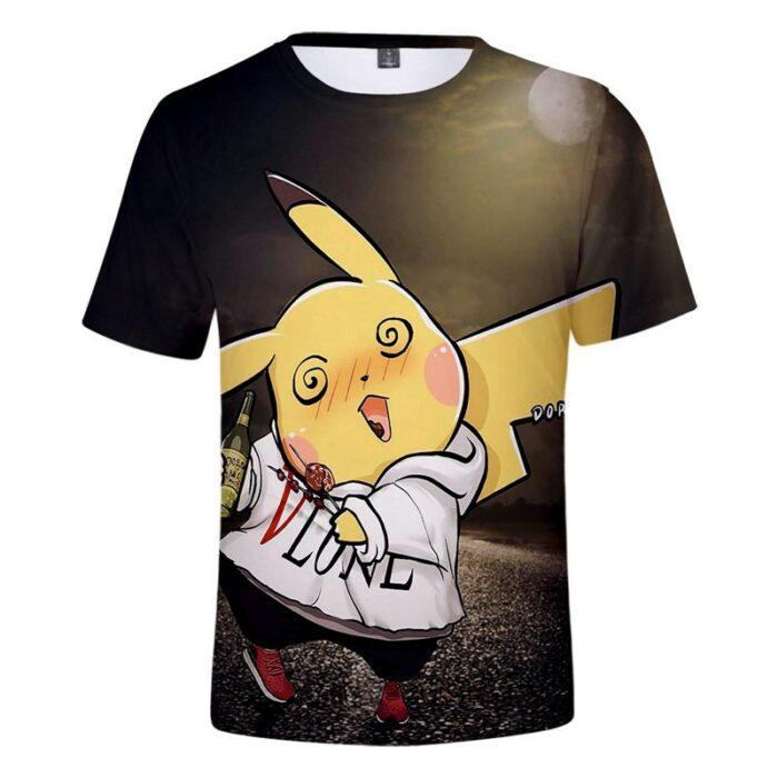 T Shirt Pokemon Pikachu Saoul