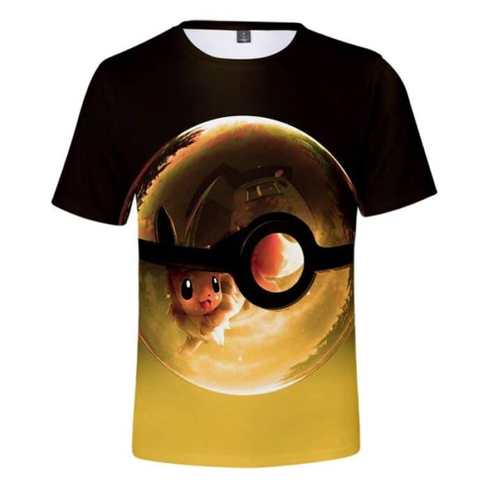 T Shirt Pokemon Pokeball Ã‰voli