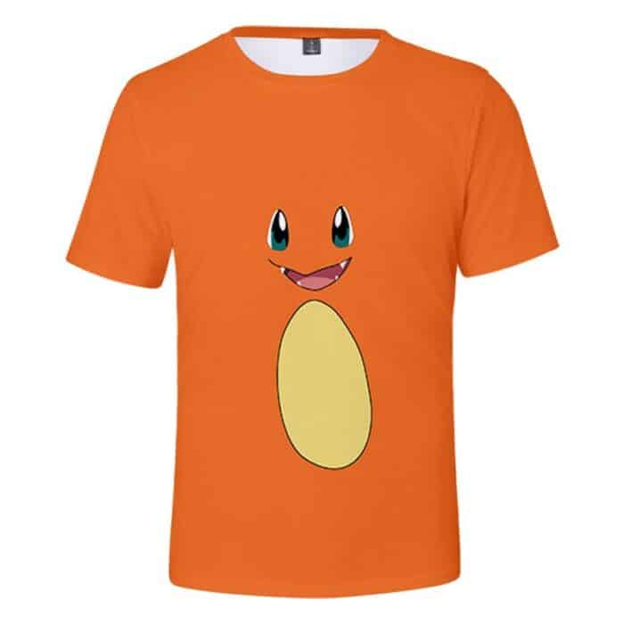 T Shirt Pokemon SalamÃ¨che Feu