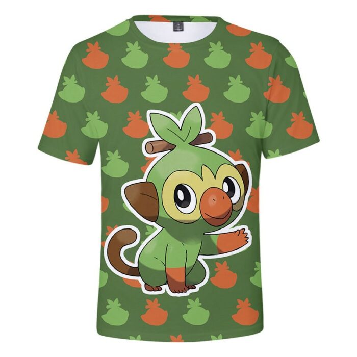 T Shirt Pokemon Starters Ouistempo