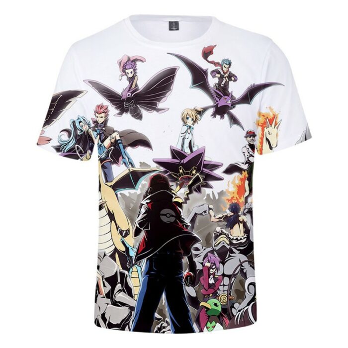 T Shirt Red Pokemon