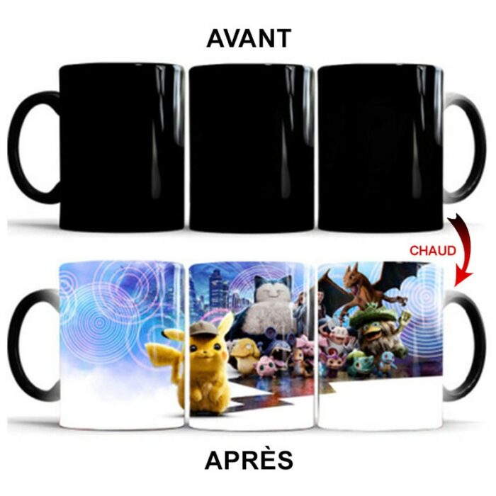 Tasse Magique Detective Pikachu