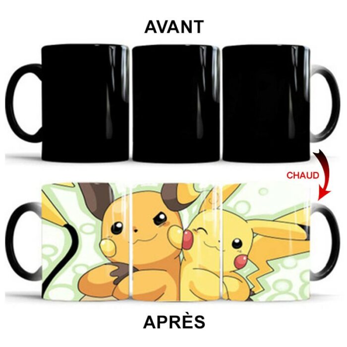 Tasse Magique Pikachu et Raichu